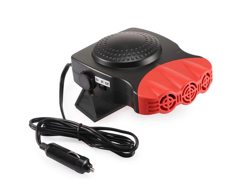 Portable Car Heater 2-in-1 12V 150W Car Defroster Heater 30 Seconds Fast Heat Up Vehicle Heater