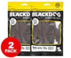 2 x Blackdog Duck Jerky Treats 120g