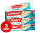 3 x Colgate Total Advanced Fresh Toothpaste 115g