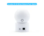 BIG+ WiFi Full HD 3.0MP Pet Camera with Night Vision, 2-Way Audio, Motion Detection, Pan/Tilt, Smart IP Home Camera, White 1 pack