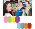 20Pcs Round Size Dividers Clothing Blank Rack Clothes Stores Hangers Ring DIY