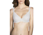 Women Berlei Barely There Luxe Lace Contour Bra - Ivory Elastane/Nylon - Ivory