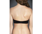 Women Berlei Ultimate Strapless Tshirt Wire Bra Black Y441s Elastane/Nylon - Black