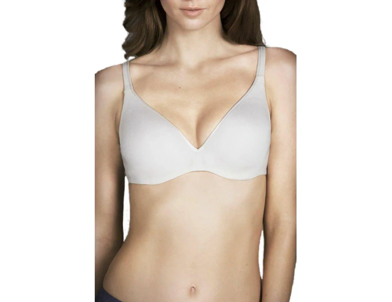 Women Berlei Barely There Contour Tshirt Bra With Underwire Ivory Elastane/Nylon - Ivory