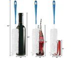 4pcs Multi-purpose Long Handle Bottle Brush Beer Bottle Cleaning Brush, Sports Bottle Brush, Straw Cleaning Brush, Spout Cleaning Brush