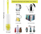 5 Piece Set Of Cleaning Brush Set-long Bottle Cleaner For Cleaning Narrow Neck Bottles, Hummingbird Feeders, Sports Bottles, Teapot/lid Cleaner,