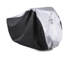 Bike Cover for 2 Bikes  190T Nylon Waterproof Bike Cover Double 2 Bicycle Cycle Scooter Rain and Dus