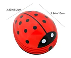 Mini Portable Handheld Cordless Tabletop Crumb Sweeper Desktop Dust Vacuum Cleaner Cute Beetle Ladybug Battery Operated