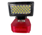 Milwaukee LED Cordless Jobsite Work Light with USB to suit 18V Battery | 726 Lumens - Transparent Green