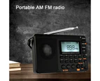 Retekess V115 Digital Radio Portable High Sensitivity TF Card Playback 3W Rechargeable FM/AM Radio with Short Wave for the Aged