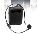 Retekess PR16R Voice Amplifier Multifunctional Digital Display ABS Portable Mini 12W Microphone Megaphone Speaker for Teacher