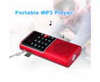 L-328 FM Radio Multifunctional Rechargeable Portable USB TF MP3 Player Handheld Speaker for Outdoor