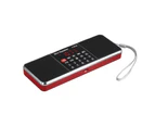 Y-618 FM Radio Portable Support TF Card USB Drive 2 Inch Mini Digital Stereo Speaker MP3 Player for Home