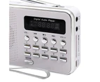 L-938 Digital Radio Mini High-fidelity 1.5 Inch Portable 3W Stereo Speaker FM Radio for the Aged