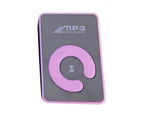 Mini MP3 Player Mirror Support TF Card Clip USB Sports Running Music Walkman for Student
