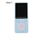 T1 MP3 MP4 Player Multifunctional TF Card Playback Mini 1.8 Inch Color Screen HiFi Music Player for Home