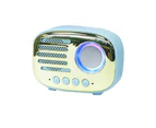 MMS-08 Loudspeaker TF Card Playback Portable ABS Creative Wireless Mini Bluetooth-compatible Speaker for Outdoors