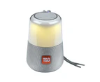 TG168 Mini Pulse Bluetooth-compatible Speaker LED Flash Light Wireless Card Insert FM Radio Speaker for Music