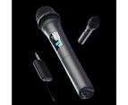Wireless Microphone High Fidelity VHF Noise Reduction Plug Play Wireless Karaoke Condenser Microphone for Live Show