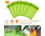 50X Fruit Net Bags Agriculture Garden Vegetable Protection Mesh Insect Proof-20x30cm