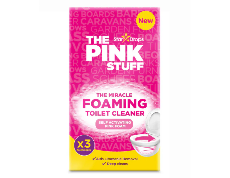 StarDrops The Pink Stuff The Miracle Foaming Toilet Cleaner