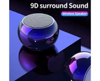 M3 Wireless Speaker High Fidelity Surround Sound Effect Portable Bluetooth-compatible5.0 Mini Multifunctional Sound Box for Indoor