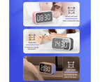 Alarm Clock Multifunctional High Fidelity LED Mirror Screen Bluetooth-compatible5.0 Stereo Loudspeaker Alarm Clock for Bedroom