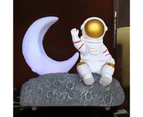 Wireless Loudspeaker Moon Light Astronaut ABS Bluetooth-compatible 5.0 HiFi Stereo Sound Box for Gifts