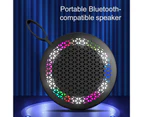 Wireless Speaker High Fidelity Noise Cancelling IPX4 Waterproof Bluetooth-compatible5.0 Lossless Loudspeaker for Outdoor