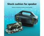 Shock-proof Cushion Soft Waterproof Resilient Wireless Speaker Acoustic Isolation Pad for JBL Boombox/Charge/Xtreme