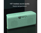 Outdoor Home Office Portable Hands-free Calling Wireless Bluetooth-compatible Subwoofer Speaker