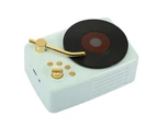 Wireless Bluetooth-compatible 5.0 Rechargeable Vintage Gramophone Speaker Music Player