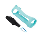 3Pcs/Set Portable Wireless Bluetooth-compatible Speaker Silicone Protective Cover Case with Strap Carabiner for JBL Charge 4