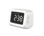 BT511 Wireless Bluetooth-compatible 5.0 Speaker Music Player Alarm Clock Makeup Mirror