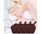 Reusable Makeup Removing Pads Face Cleansing Pads Face Eraser Removing Cleaning Puff Soft Facial Cotton Pads(Brown)