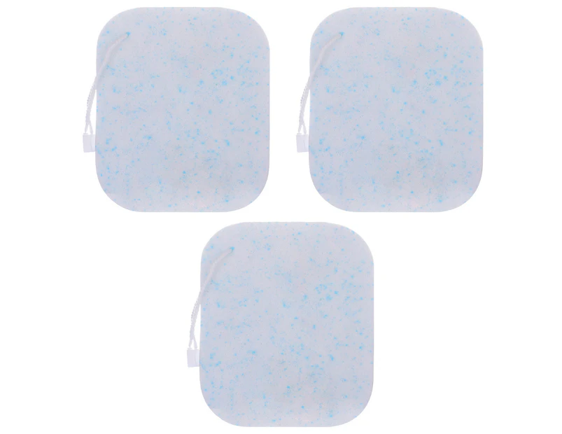 3 Packs Reusable Facial Sponge for Daily Cleaning and Exfoliating-Blue