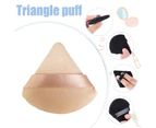6 Pack Powder Puff Face Soft Triangle Makeup Puff for Loose Powder Mineral Powder Body Powder(skin)