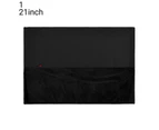 Dust-proof Cover Waterproof Wear-resistant Anti-scratch Desktop Monitor Faux Leather Protective Cover for iMac 21 Inch/27 Inch