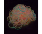 100 Pcs Kids Glow Dark Silicone Wristbands For Kids Party Supplies Gift Party Favors