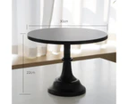 Medium Cake Stand Wedding Cupcake Dessert Display Bar Party Pedestal Fruit Tray-Black