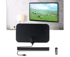 1 Set HDTV-01 Antenna High Gain Long Distance Transmission ABS 4K HD-compatible Digital TV Antenna for Television