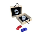 Washers Game Set 30.5 x 30.5cm with Red & Blue Washers