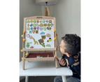Kids Learning And Educational Whiteboard/Blackboard With Letter/Animals Magnets