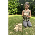 Giant Wooden Dice Game Set With Scorecards