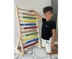 Giant Natural Abacus Calculating Numbers Set 48cm X 68cm