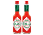 2 x Tabasco Brand Pepper Sauce 60mL