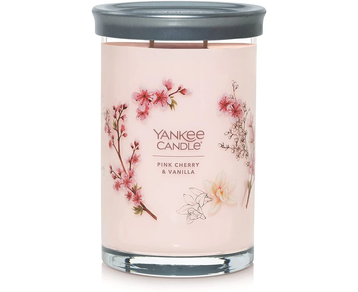 Yankee Candle Pink Cherry Vanilla Signature Collection Large Tumbler