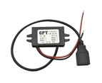 Dual/Single USB Auto Car 12V to 5V 3A Max Converter Charger for GPS Tablet Phone