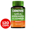 Cenovis Garlic, Horseradish + C Complex 120 Caps