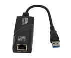 USB 3.0 to 10/100/1000Mbps Gigabit RJ45 Ethernet LAN Network Adapter for PL6U3